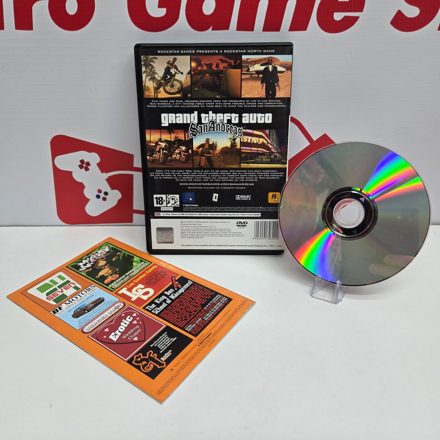 Grand Theft Auto: San Andreas Ps2