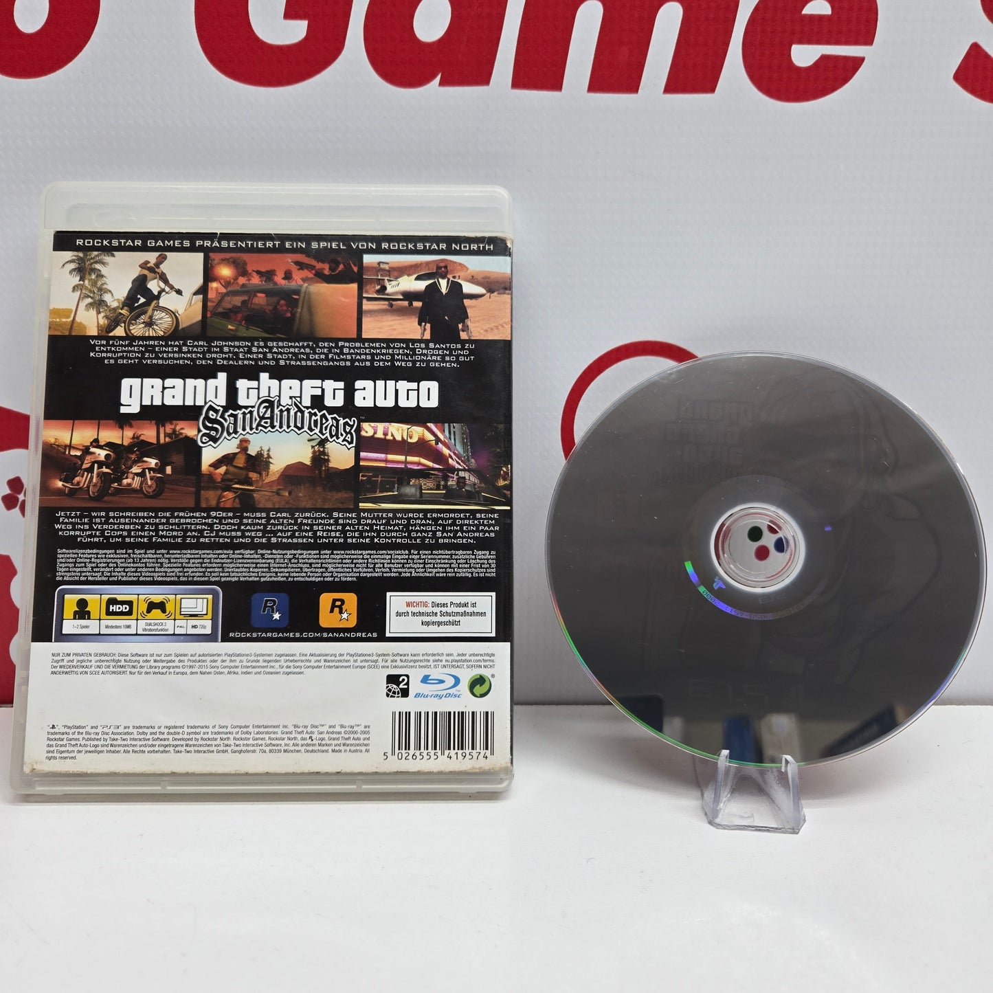 Grand Theft Auto San Andreas Ps3