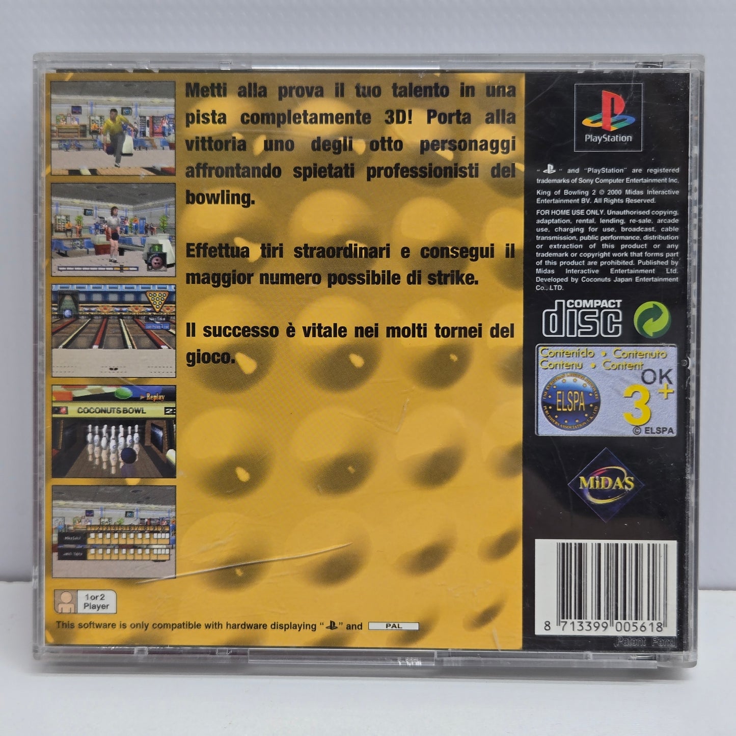King Of Bowling 2 - Ps1