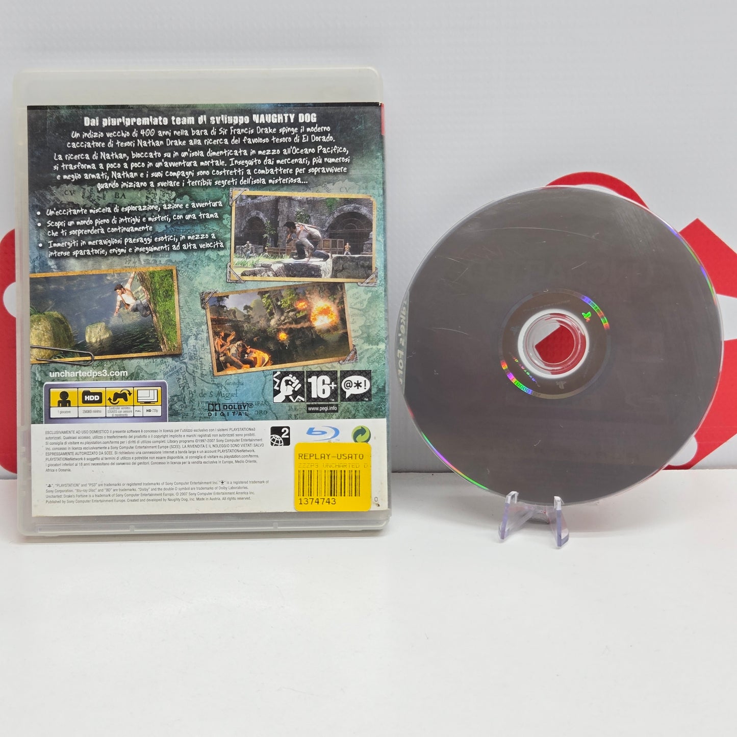 Uncharted Drake's Fortune - Ps3