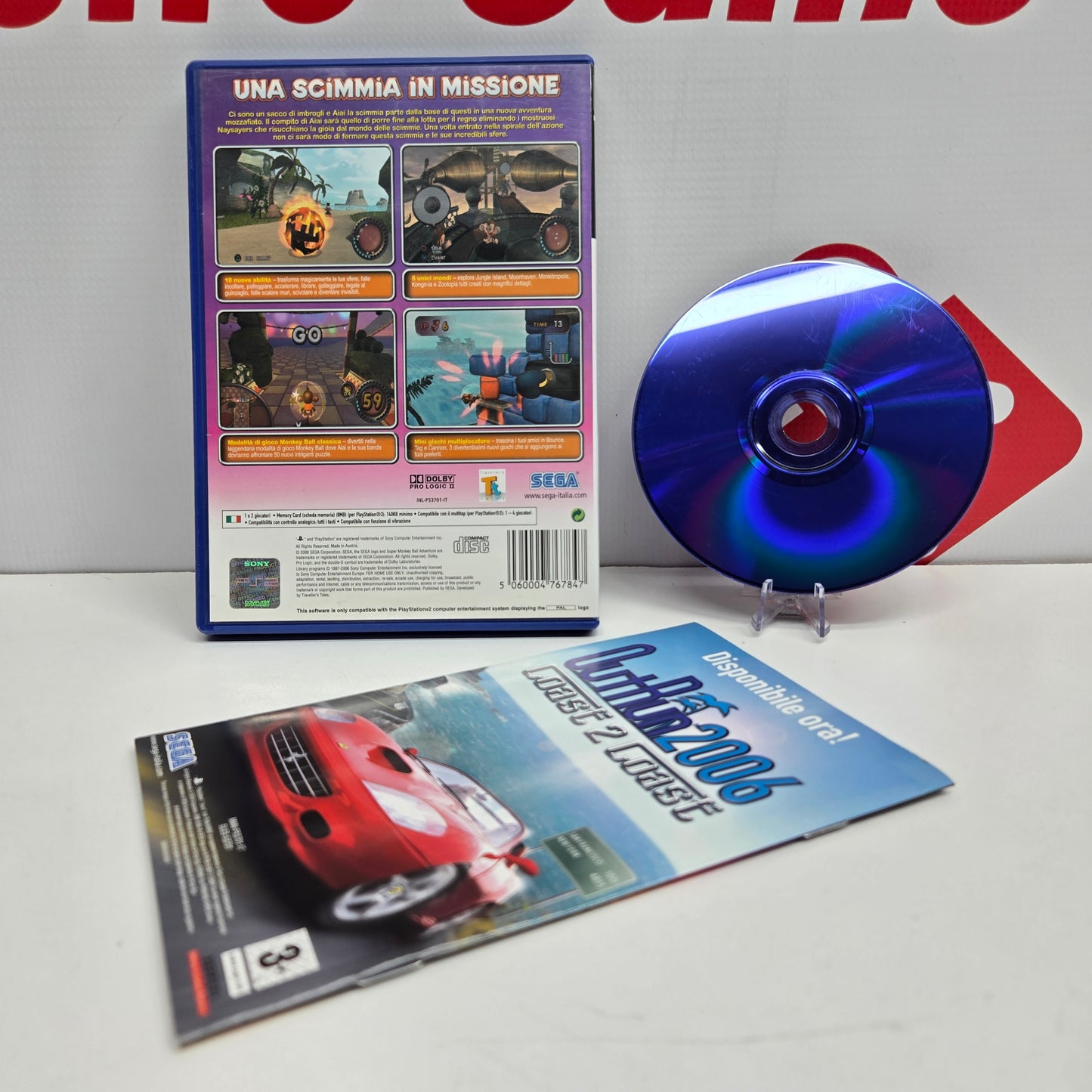 Super Monkey Ball Adventure - Ps2