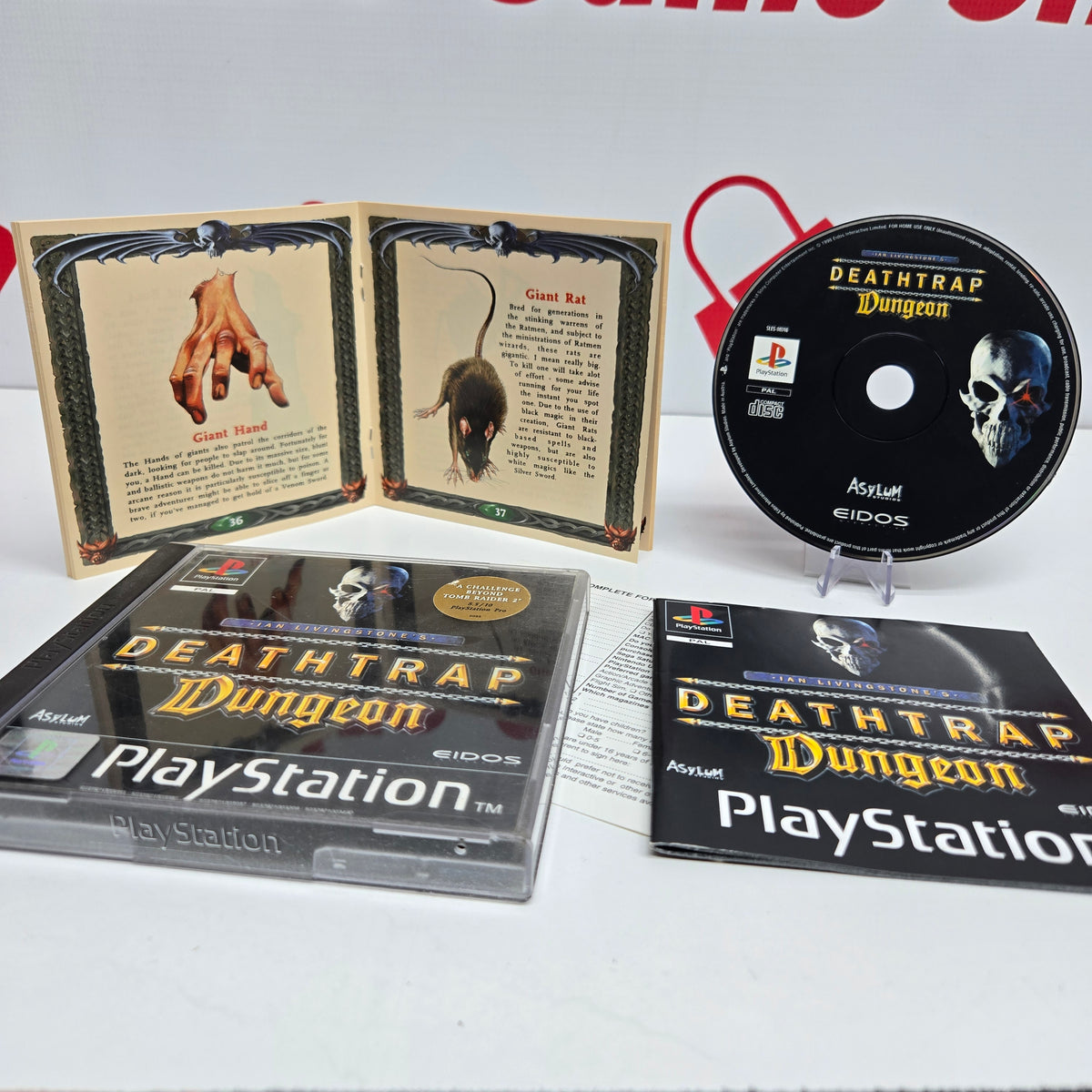 Deathtrap Dungeon - Ps1