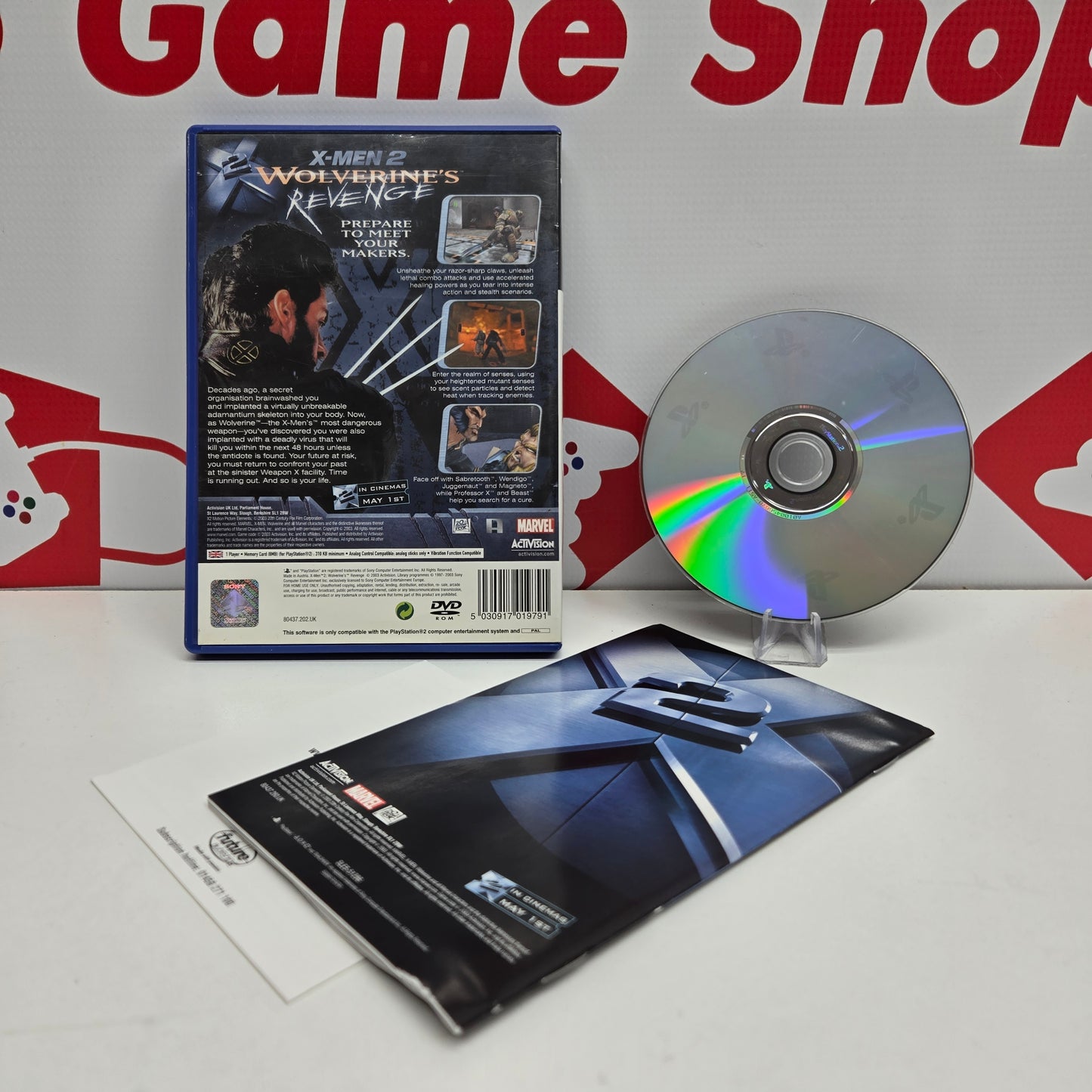 X-Man 2 Wolverine's Revenge Ps2