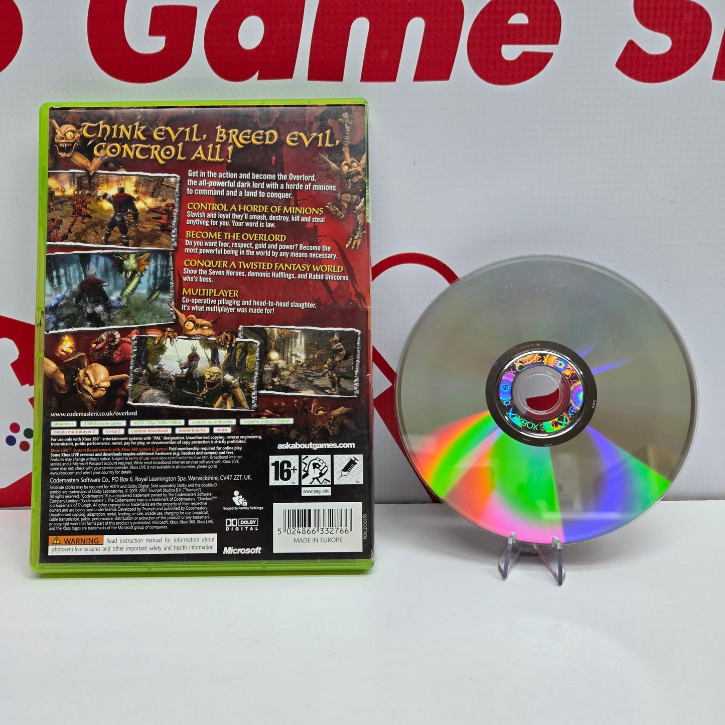 Overlord X360
