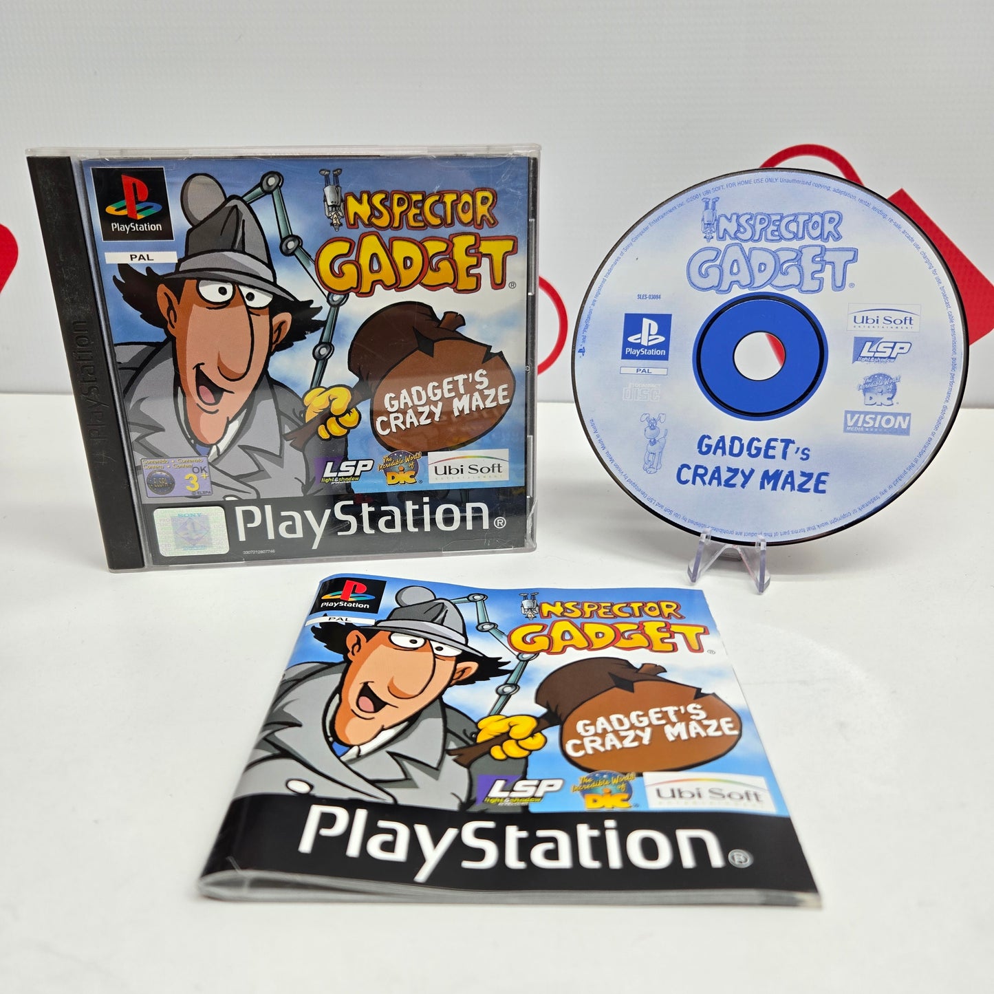 Inspector Gadget Gadget's Crazy Maze Ps1