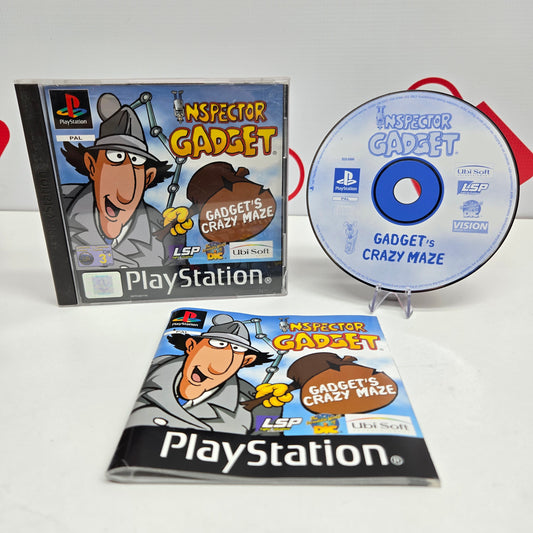 Inspector Gadget Gadget's Crazy Maze Ps1