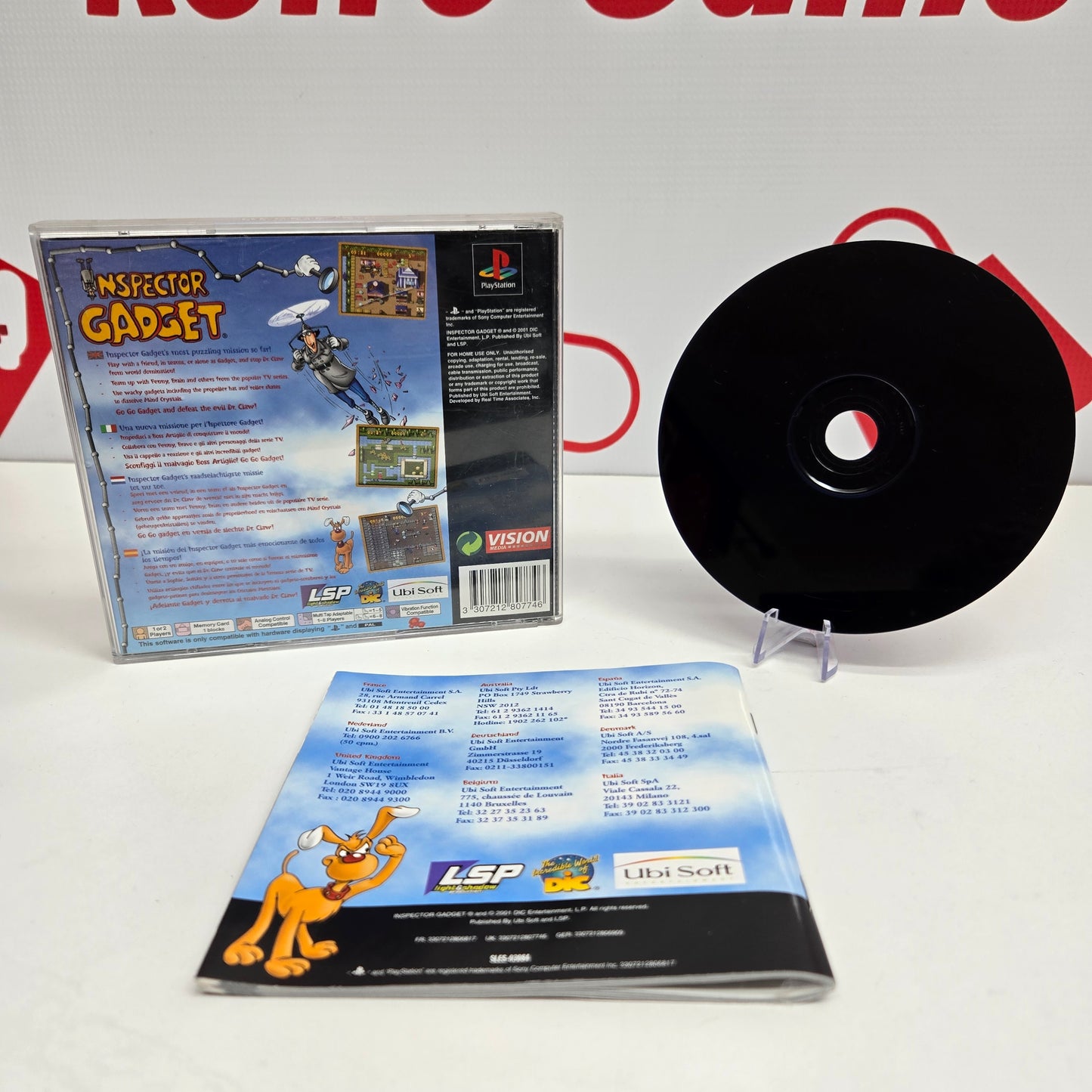 Inspector Gadget Gadget's Crazy Maze Ps1
