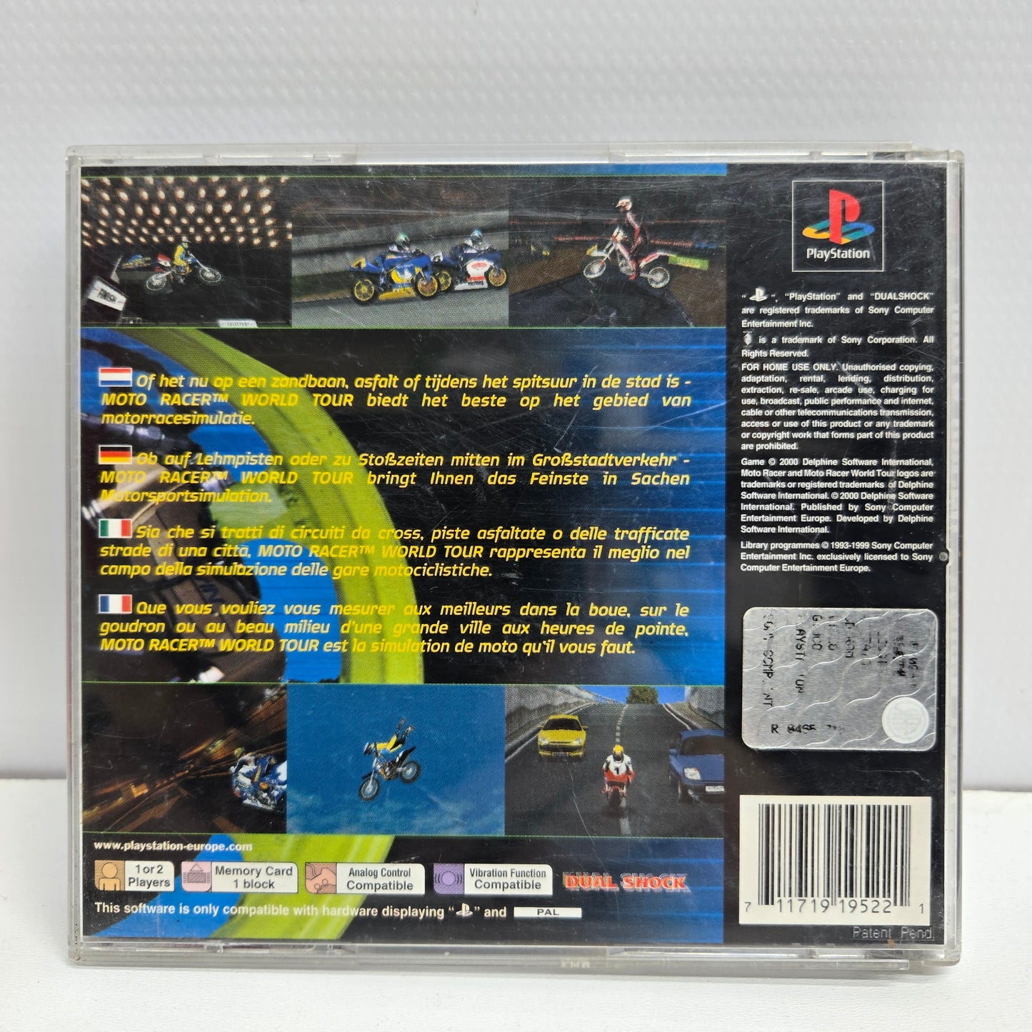 Moto Racer World Tour - Ps1