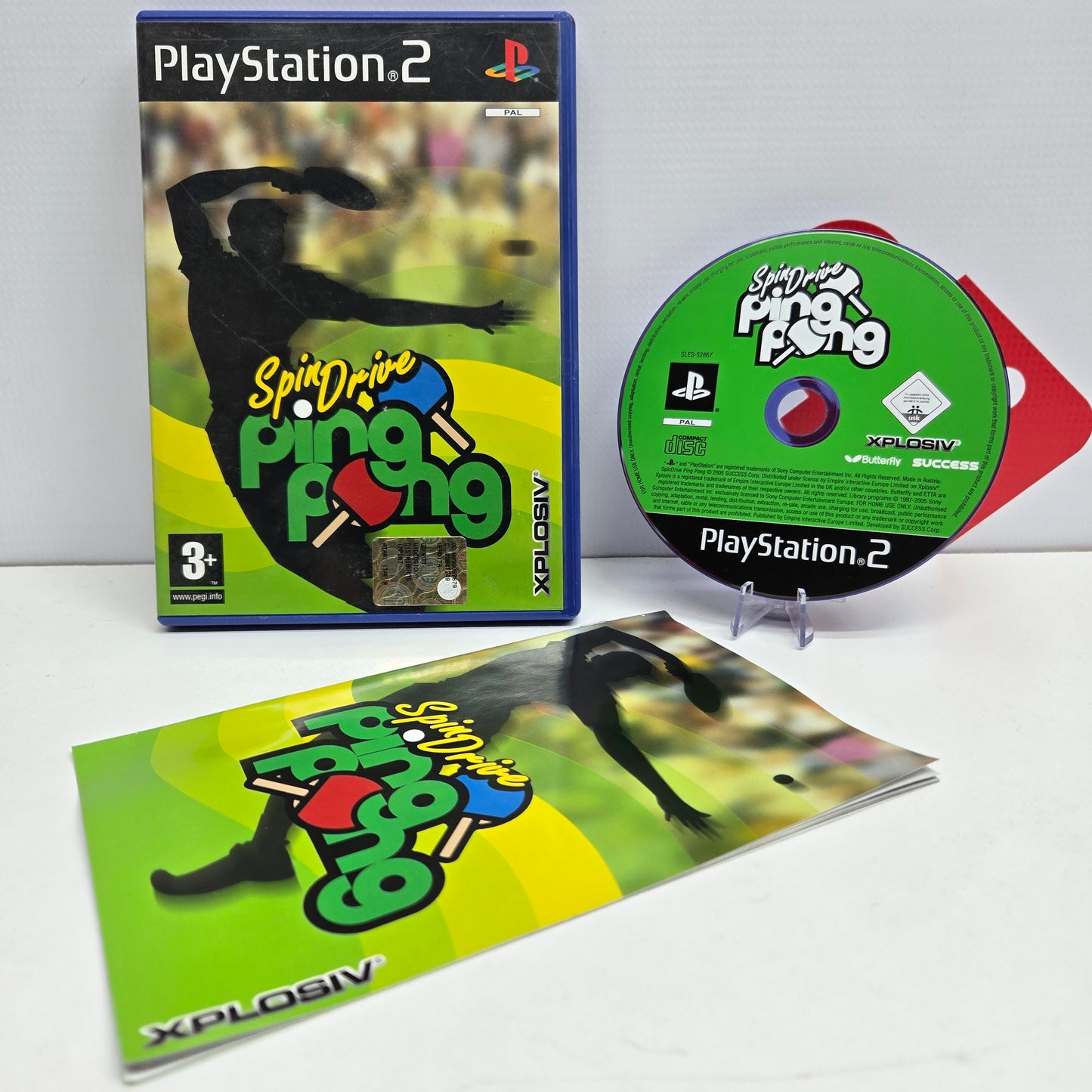 Spindrive Ping Pong - Ps2