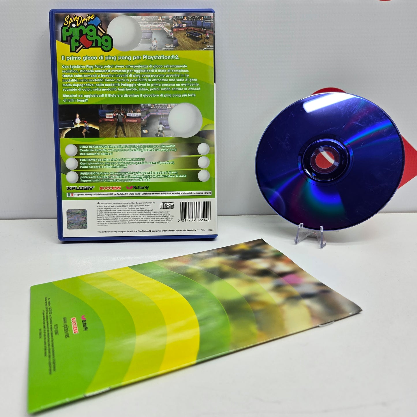 Spindrive Ping Pong - Ps2