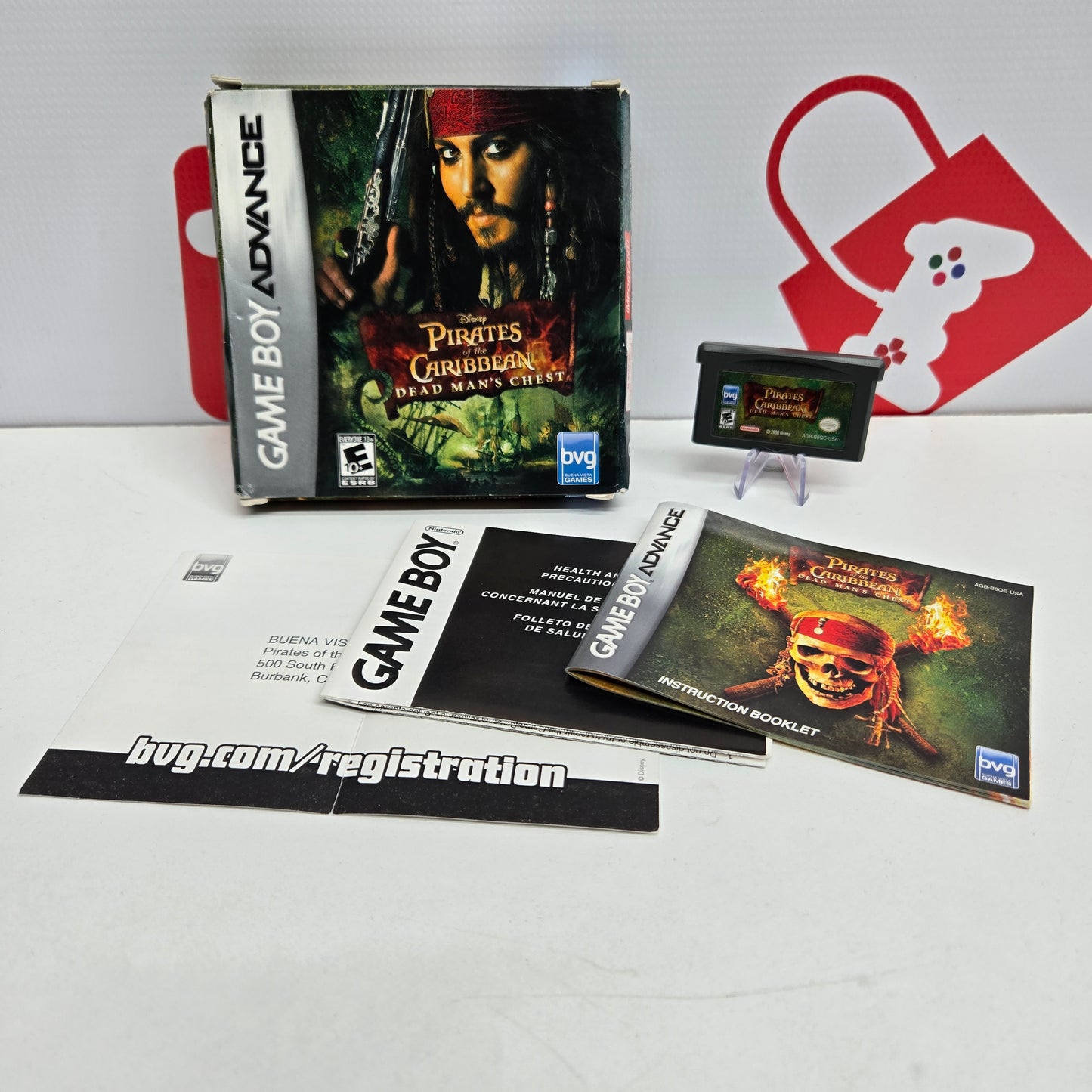 Pirates of the Caribbean Dead Man's Chest - Gba