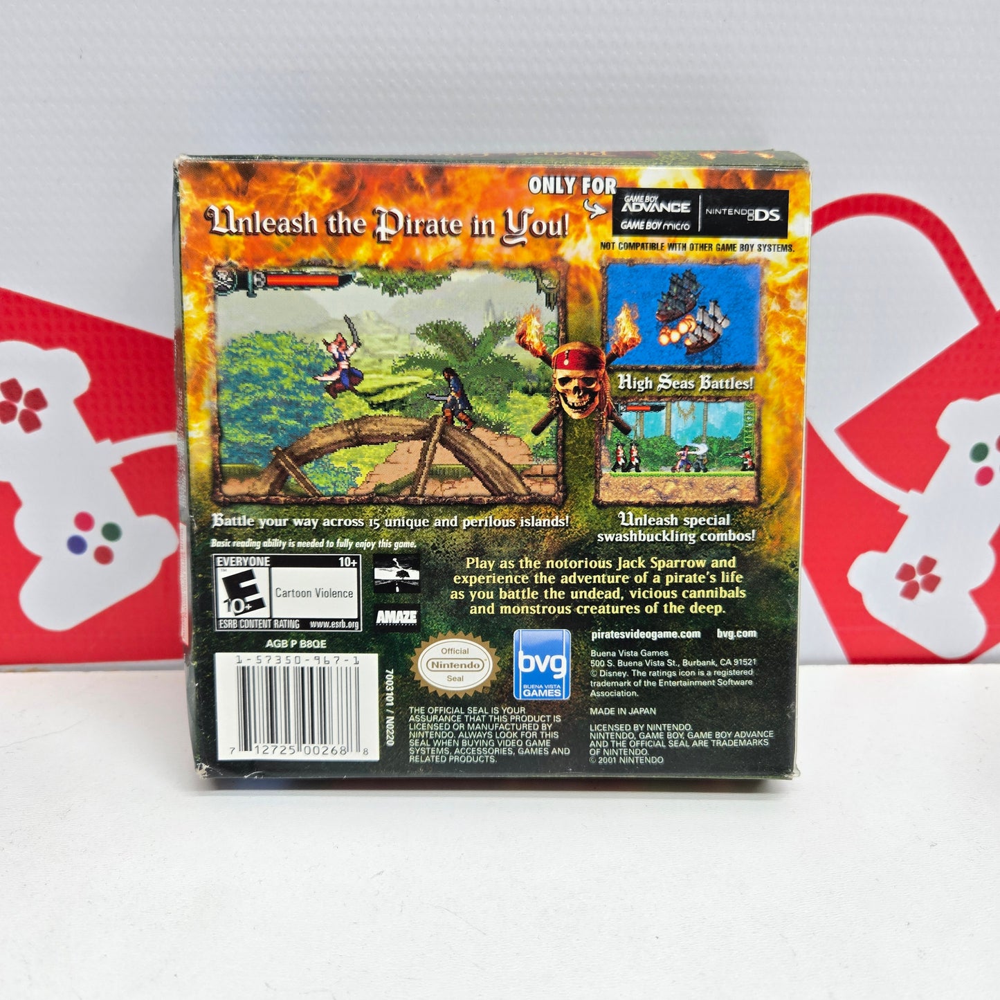 Pirates of the Caribbean Dead Man's Chest - Gba