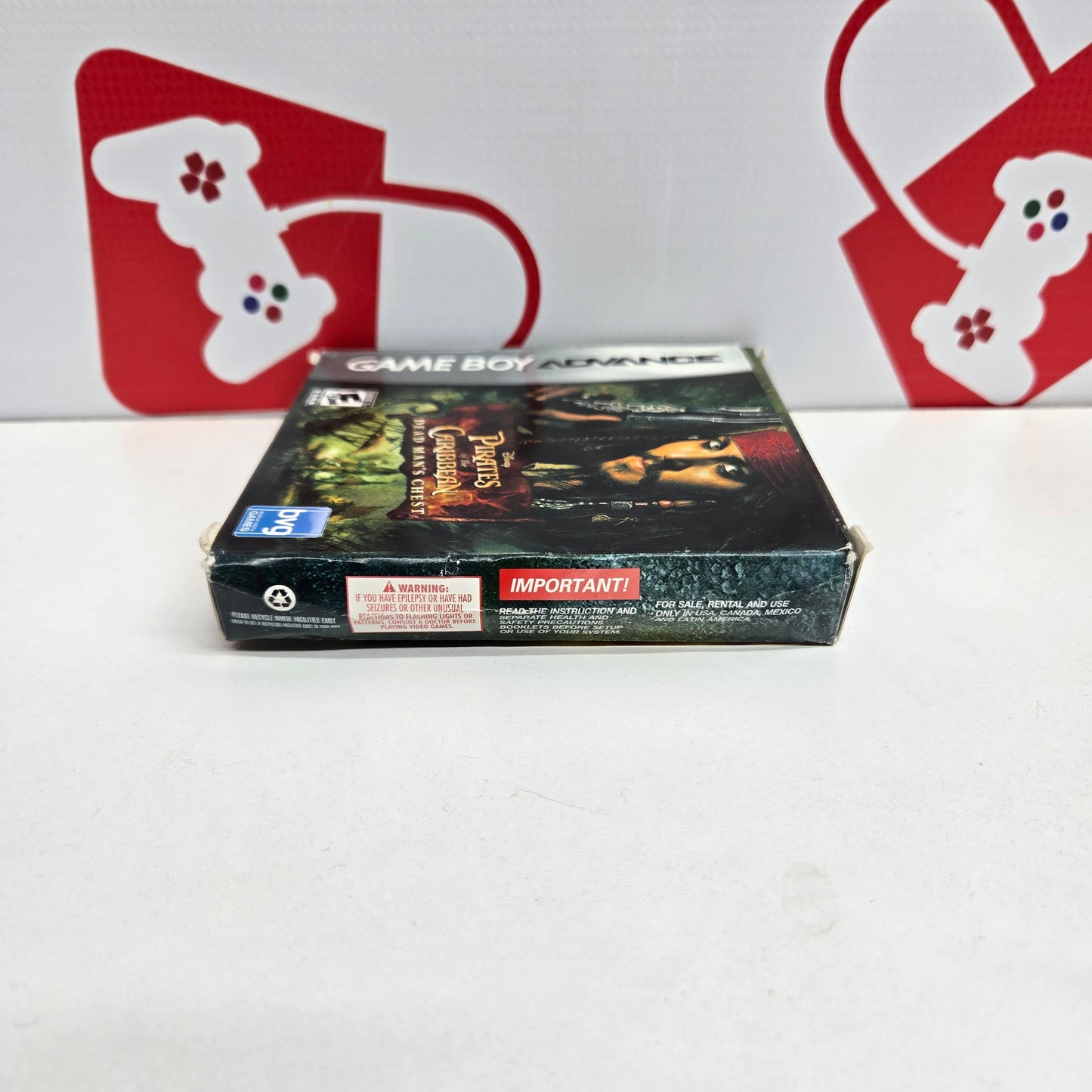 Pirates of the Caribbean Dead Man's Chest - Gba