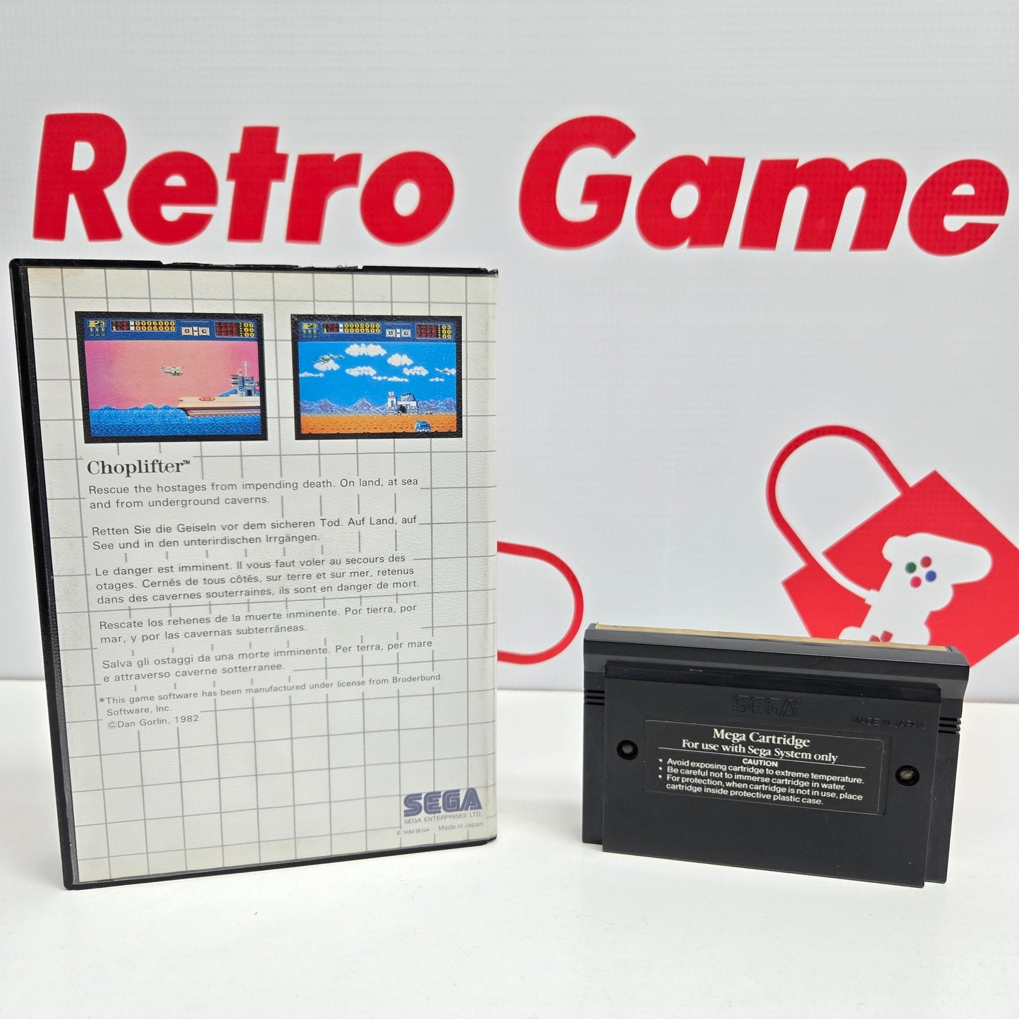 Choplifter - Sega Ms