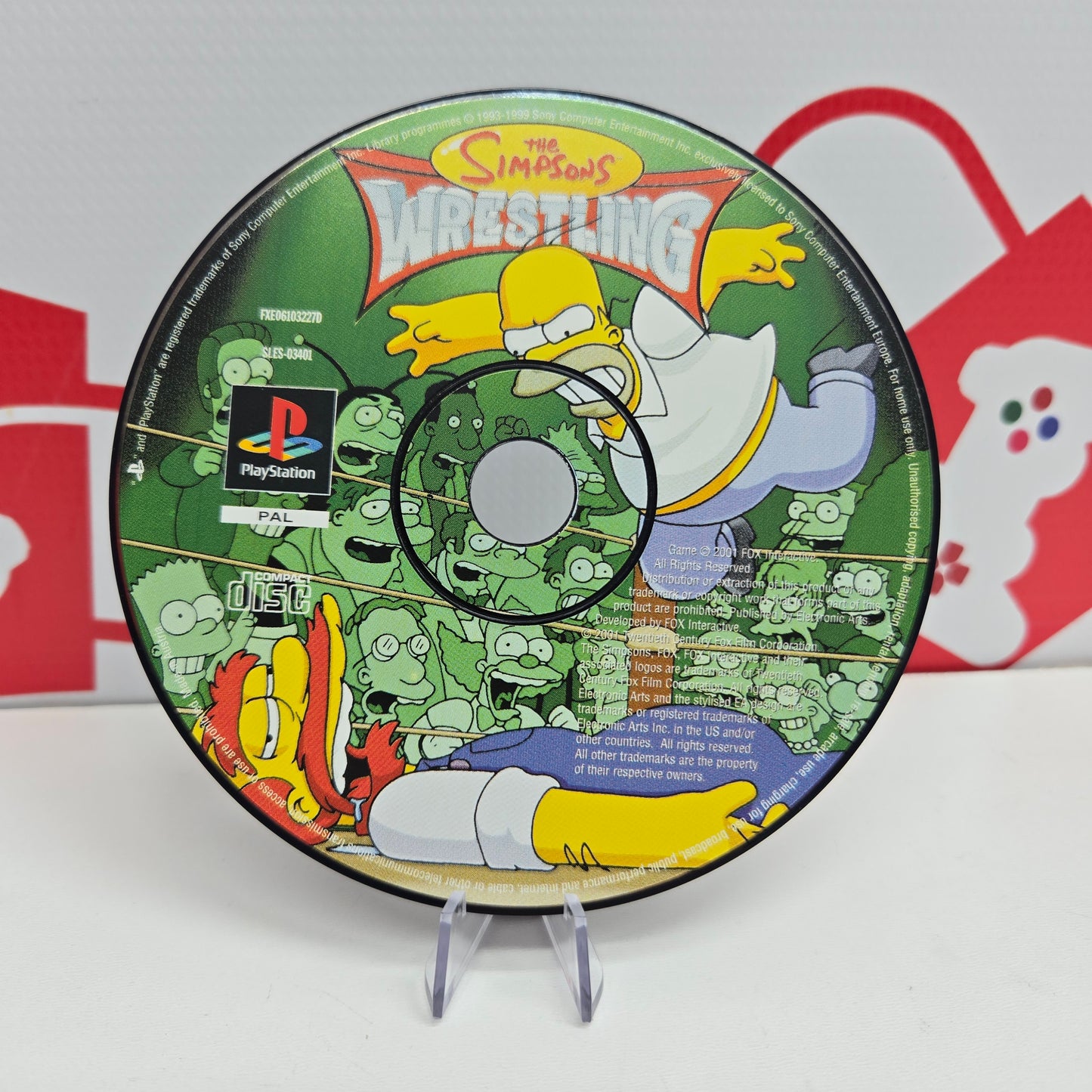 The Simpsons Wrestling - Ps1