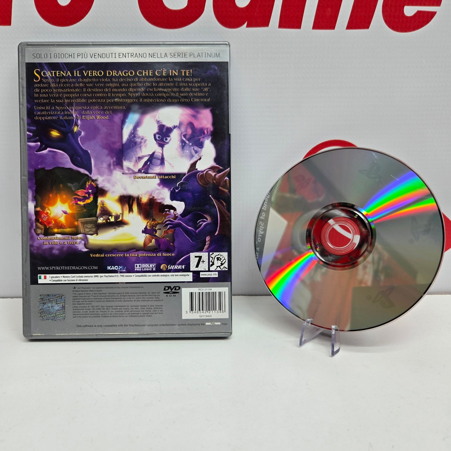 Legend of Spyro A New Beginning [Platinum] - Ps2