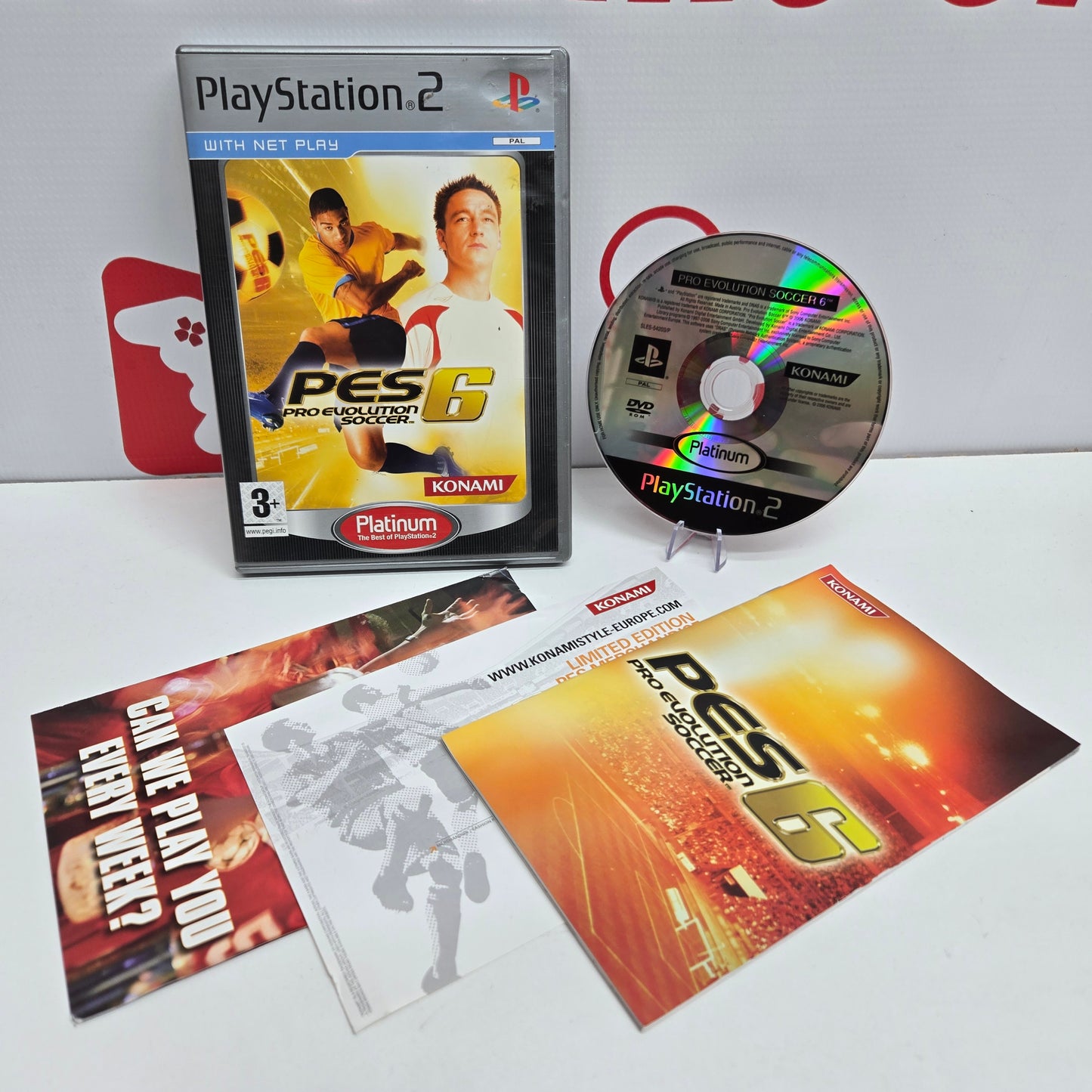 Pro Evolution Soccer 6 [Platinum] - Ps2