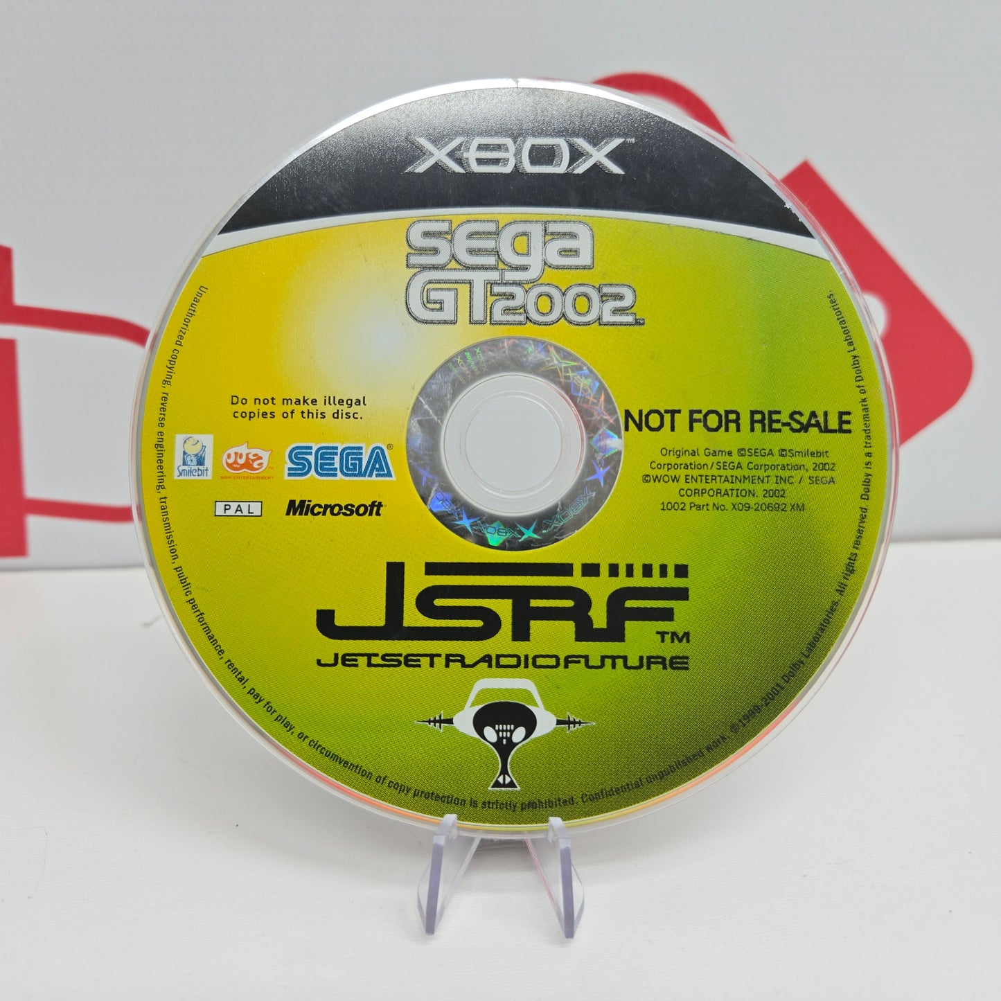 Sega GT 2002 & JSRF - Xbox