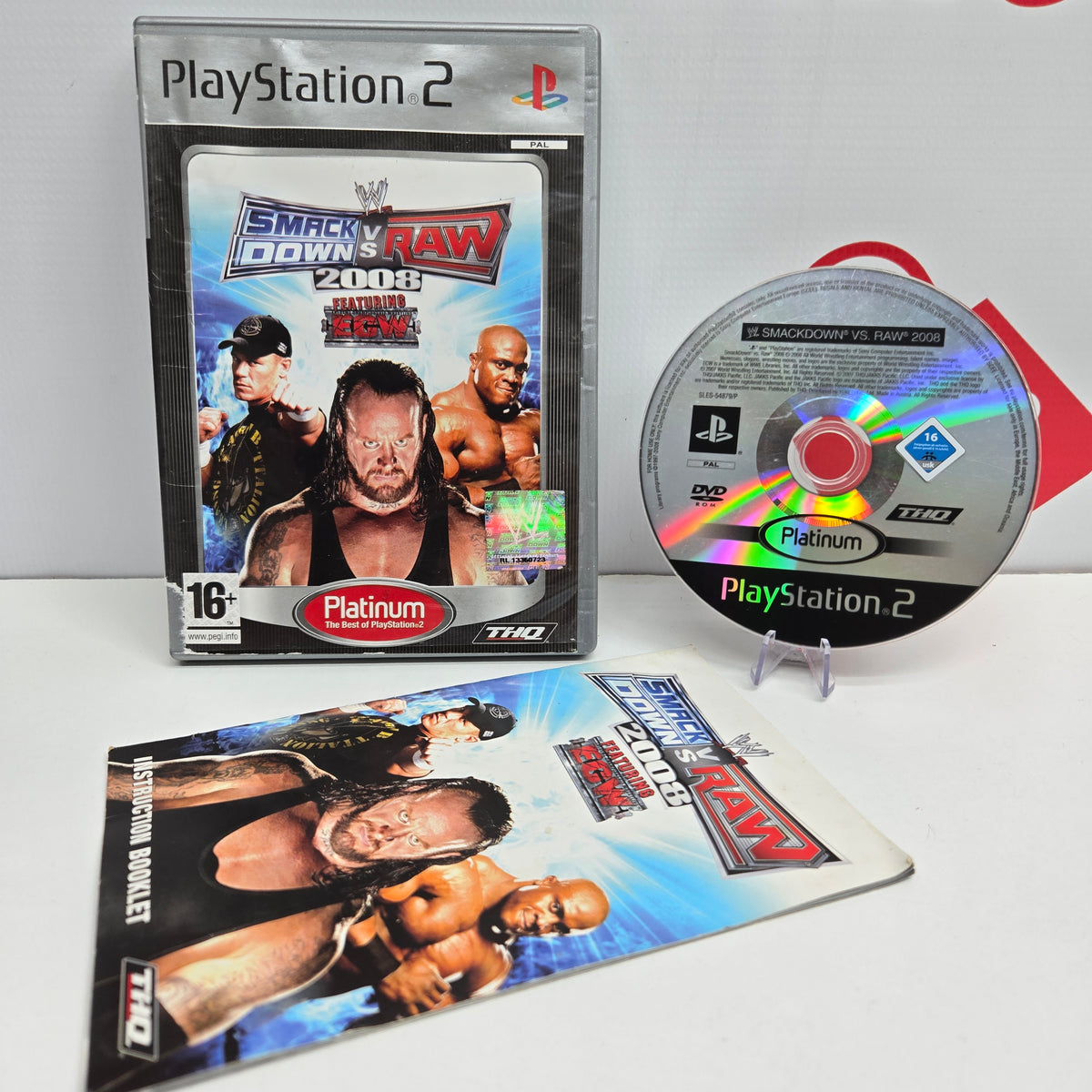 WWE Smackdown vs. Raw 2008 [Platinum] - Ps2