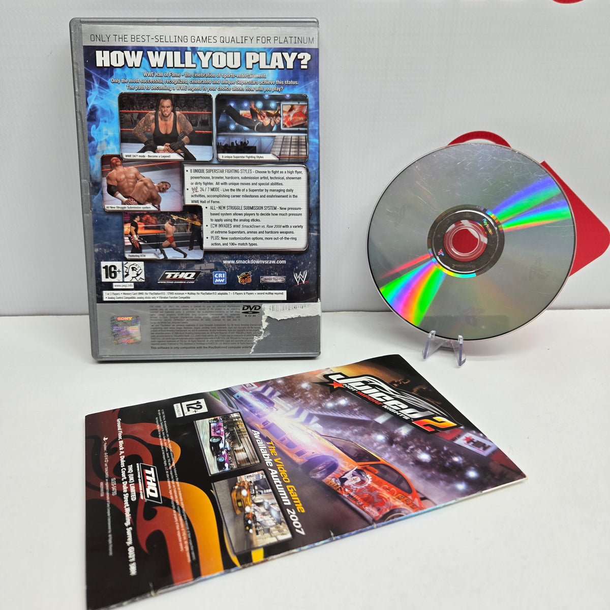 WWE Smackdown vs. Raw 2008 [Platinum] - Ps2