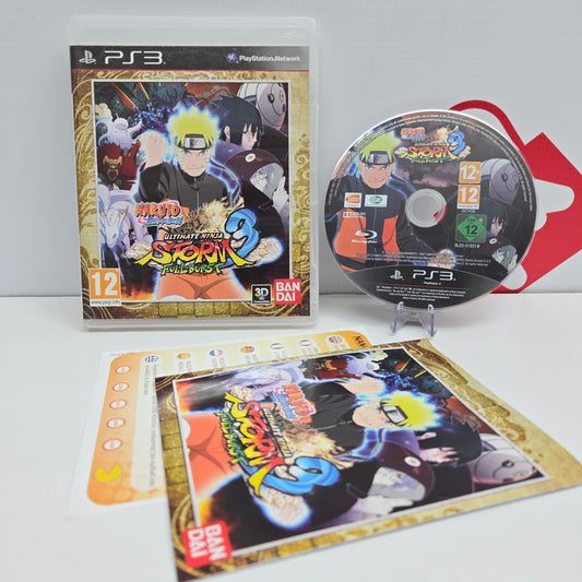 Naruto Shippuden Ultimate Ninja Storm 3 Full Burst - Ps3