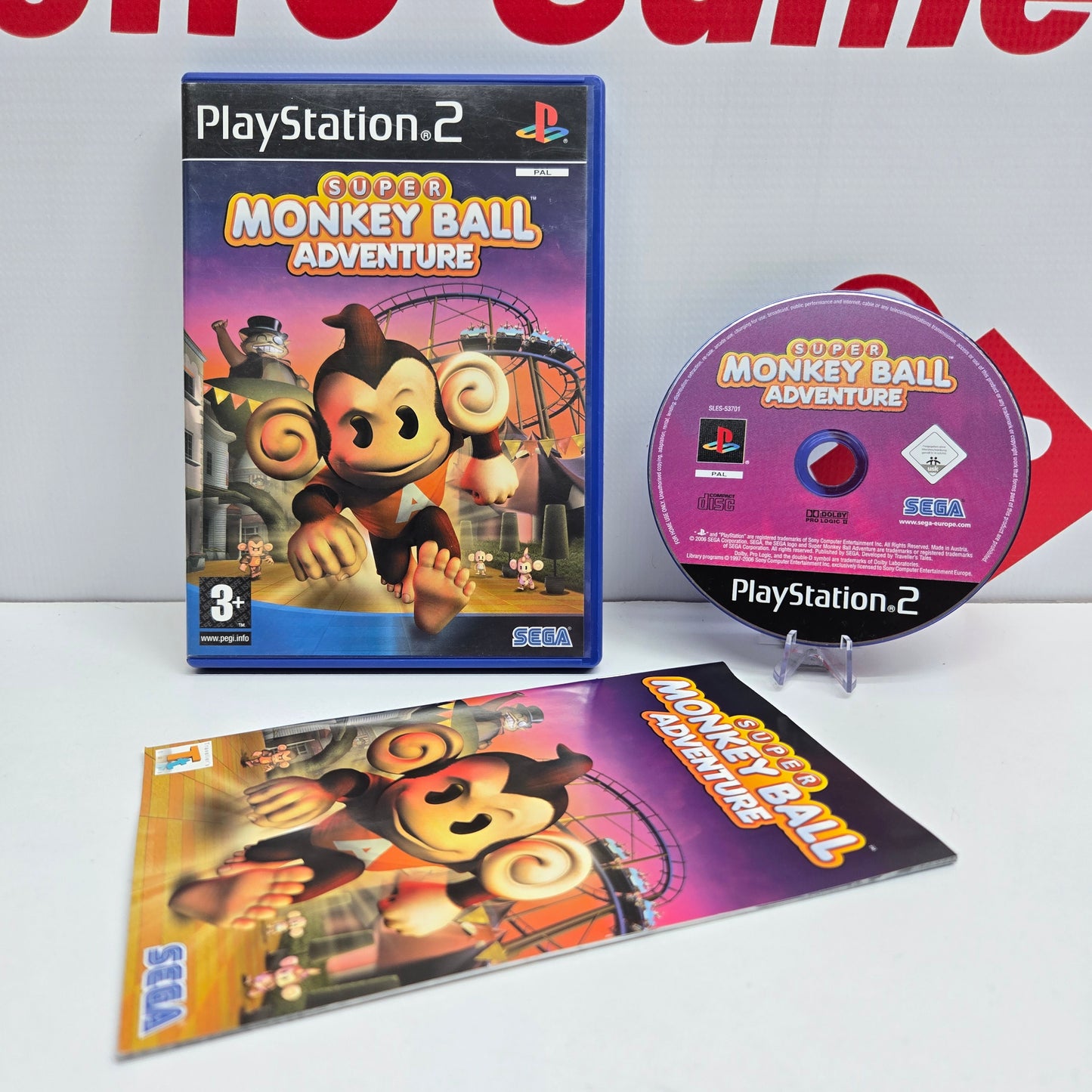 Super Monkey Ball Adventure - Ps2