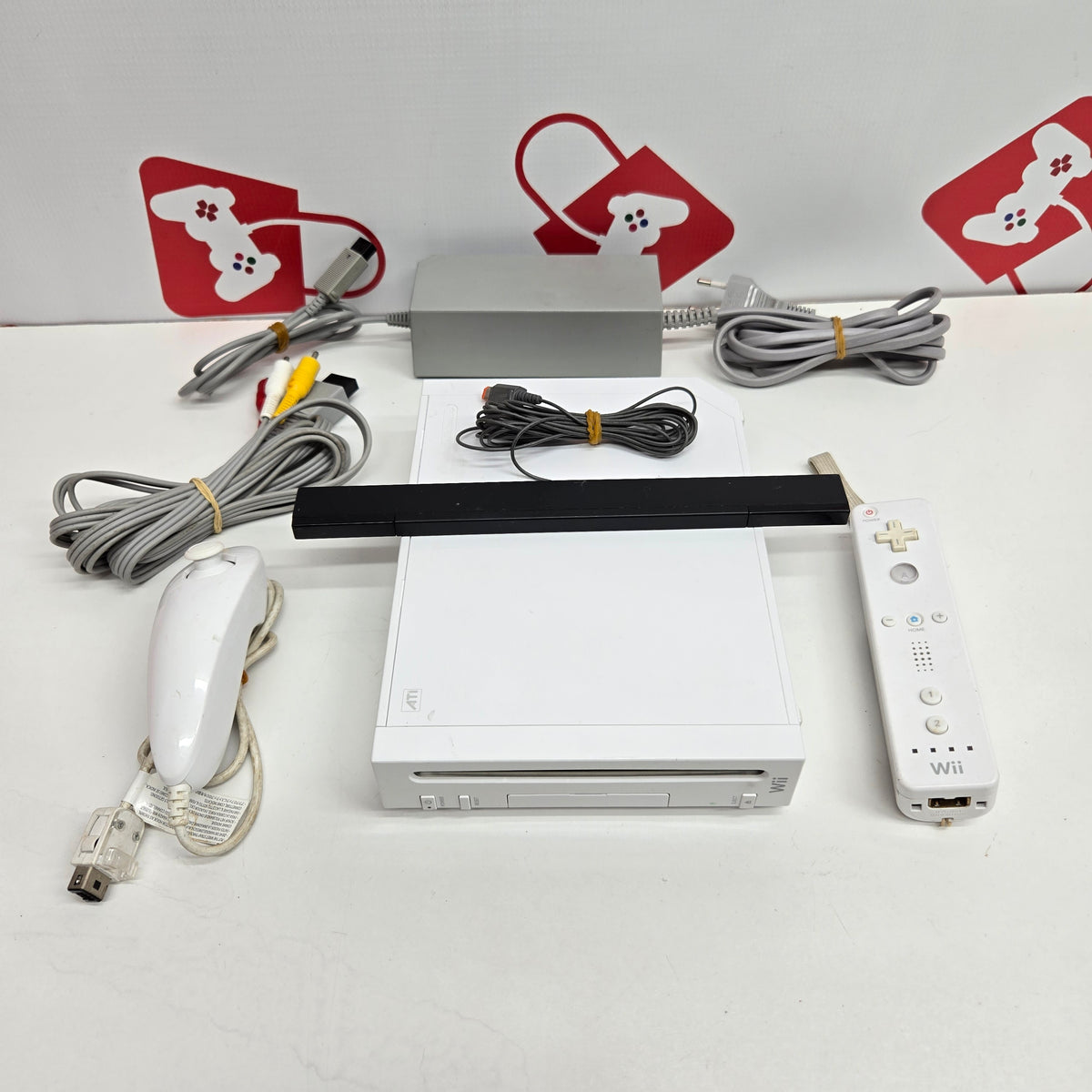 White Nintendo Wii System