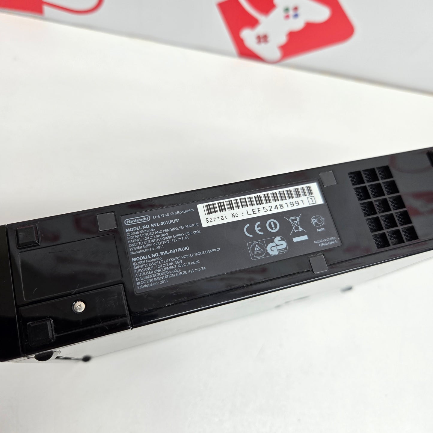 Black Nintendo Wii System