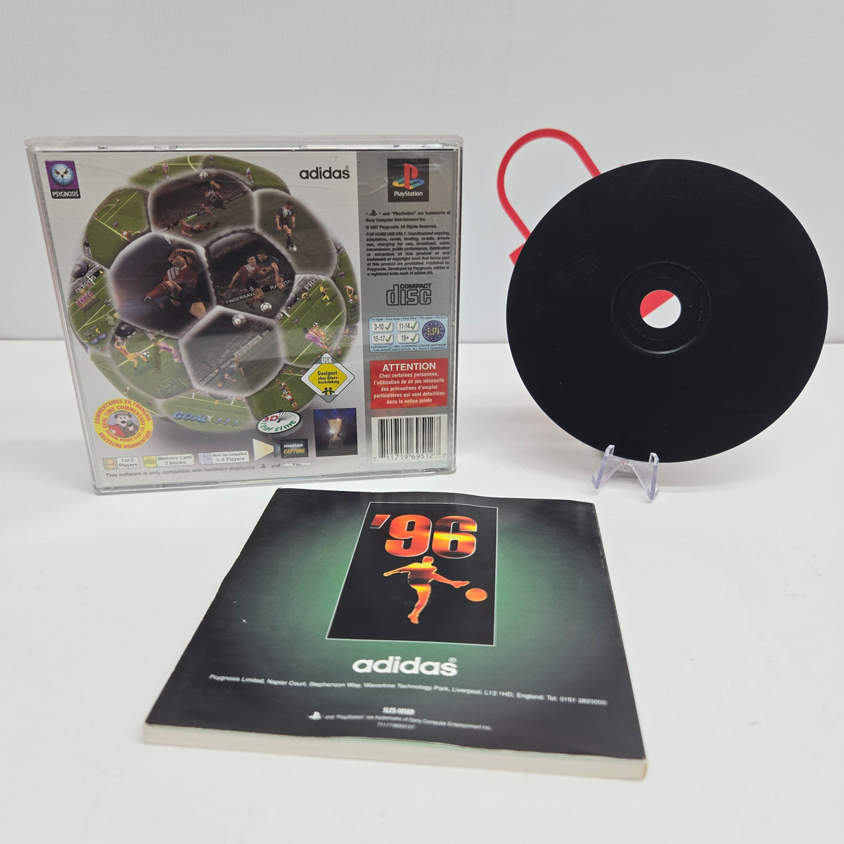 Adidas Power Soccer [Platinum] - Ps1