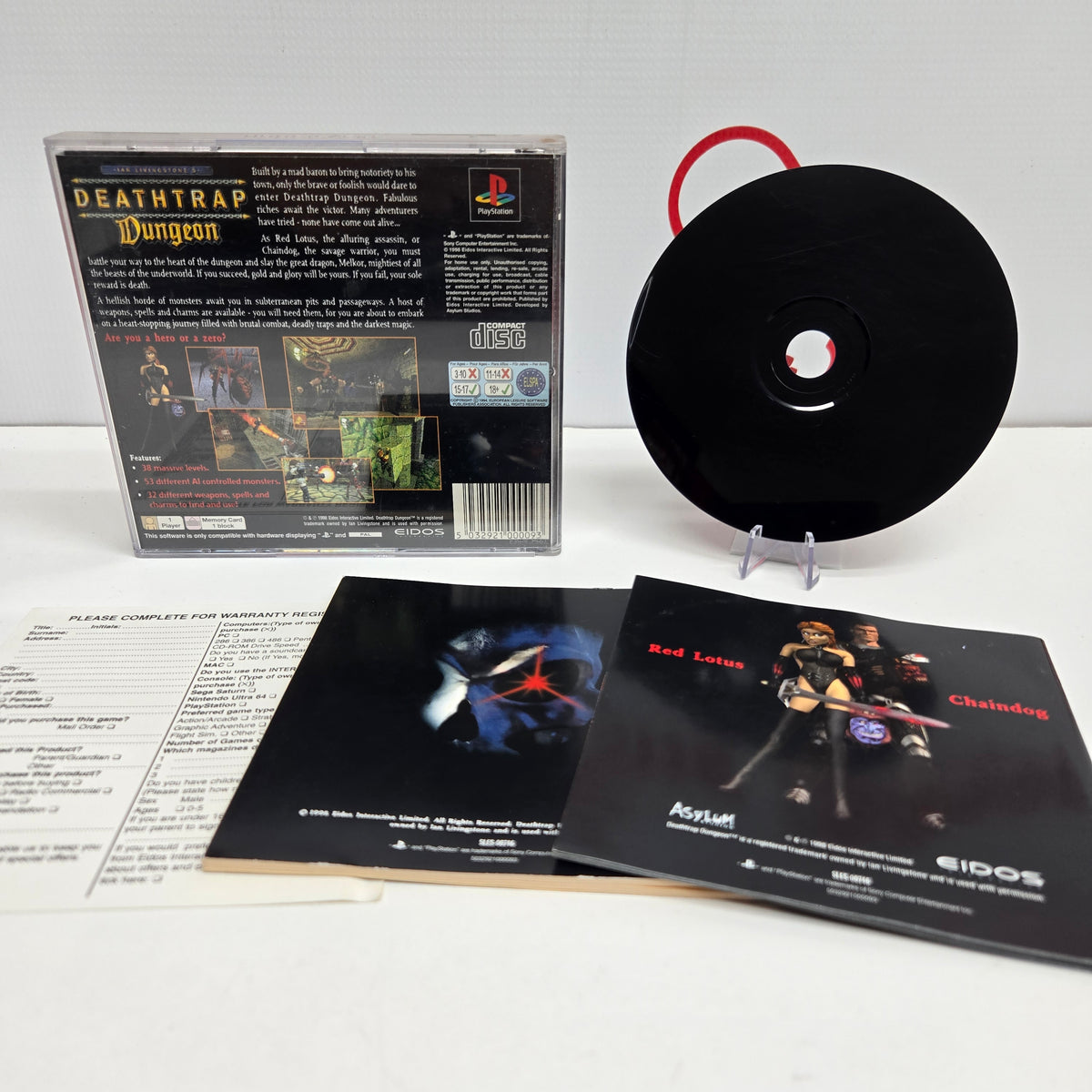 Deathtrap Dungeon - Ps1