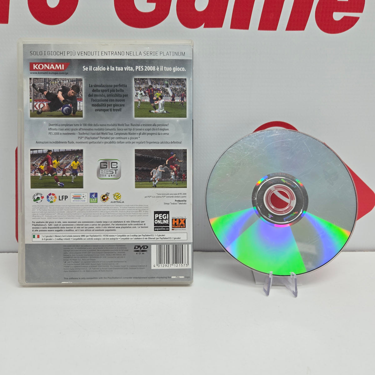 Pro Evolution Soccer 2008 - Ps2
